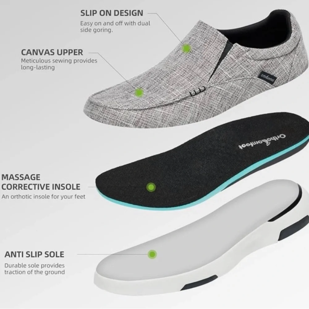 Ortho Comfoot slip gray